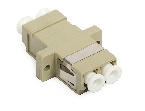 Adapter LC MultiMode Duplex GY